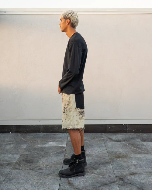 PEAK Denim Jorts // Yellow