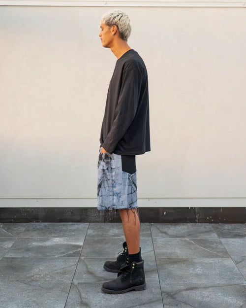 FREEZE Denim Jorts // Blue