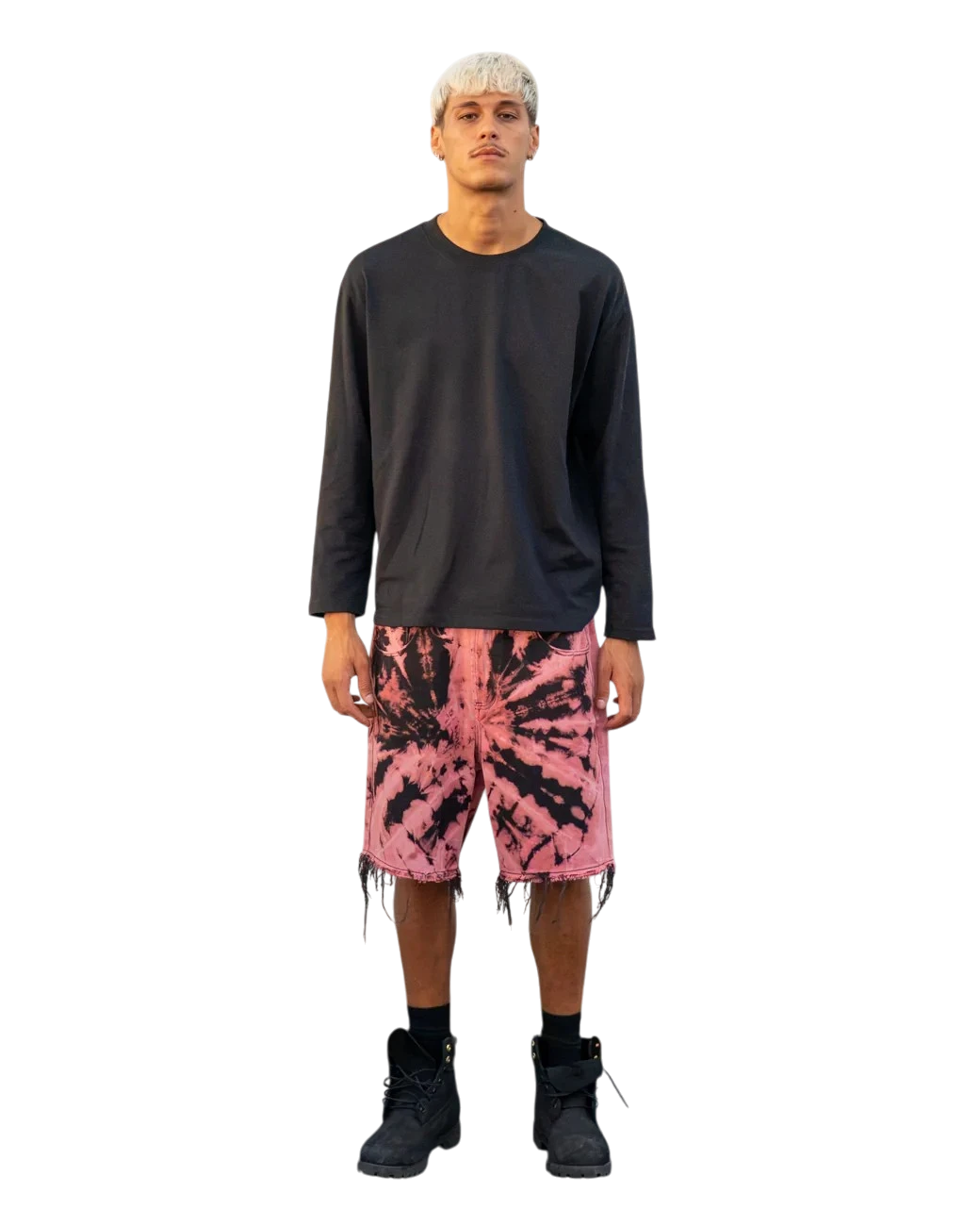 SURGE Denim Jorts // Red